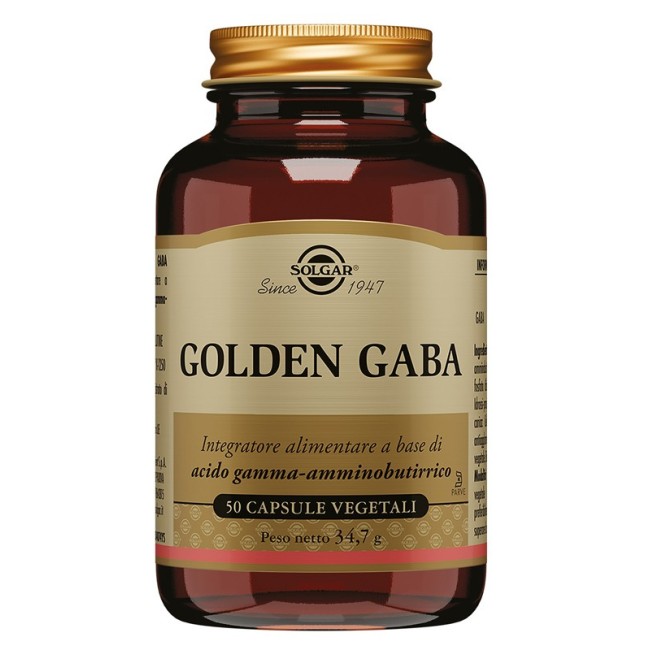 Solgar Golden gaba integratore 50 capsule vegetali