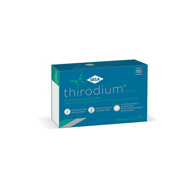 IBSA Thirodium 50mcg 30 capsule molli spremibili