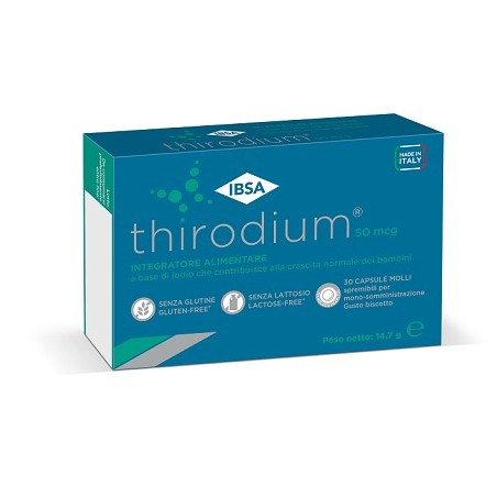 IBSA Thirodium 50mcg 30 capsule molli spremibili