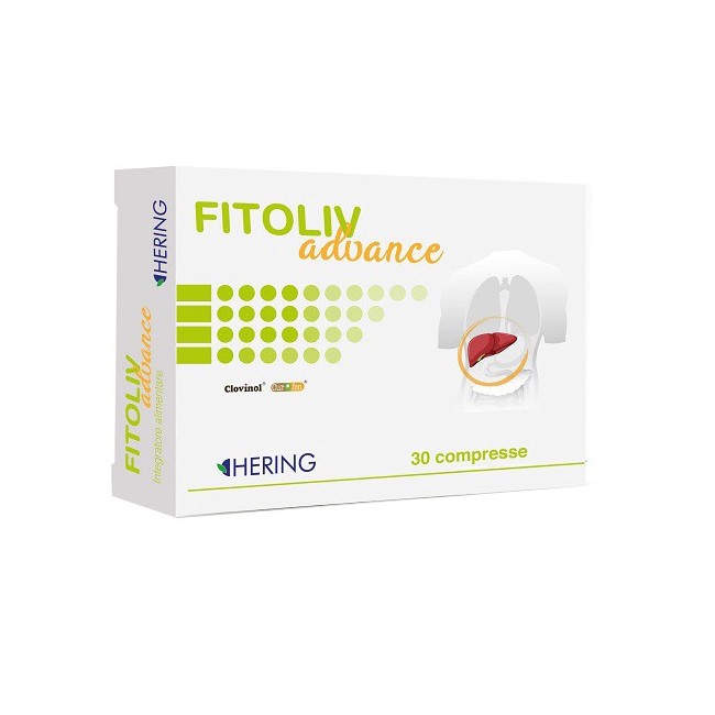 Fitoliv advance 30 compresse integratore per il fegato