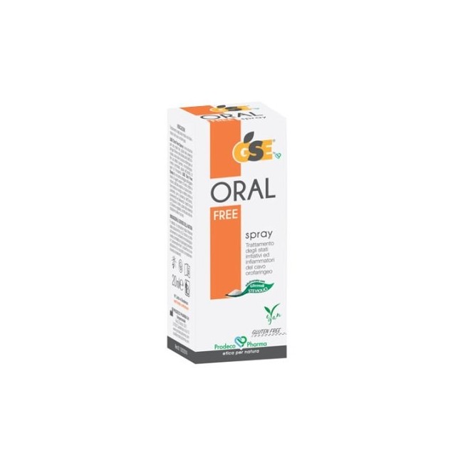 Gse oral free spray orale emolliente per al gola 20 ml