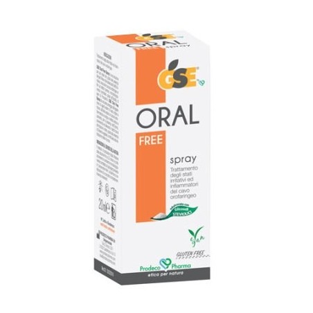 Gse oral free spray orale emolliente per al gola 20 ml