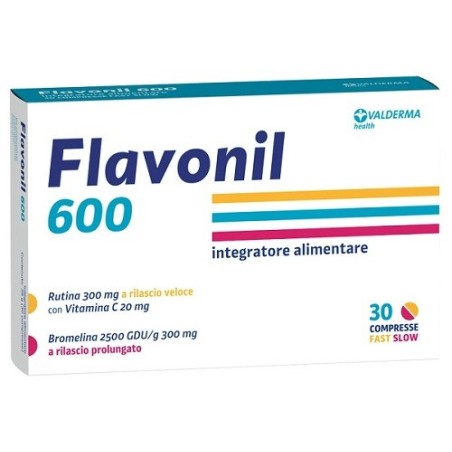 Valderma Flavonil 600 integratore 30 compresse