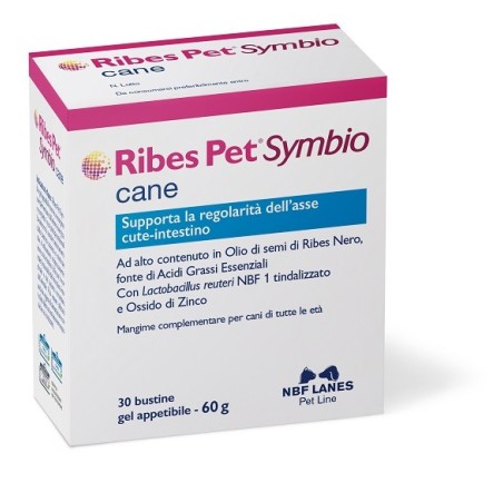 Ribes pet symbio cane 30 bustine di fermenti lattici