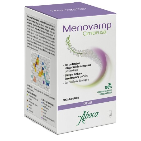 Aboca Menovamp cimicifuga integratore 60 capsule