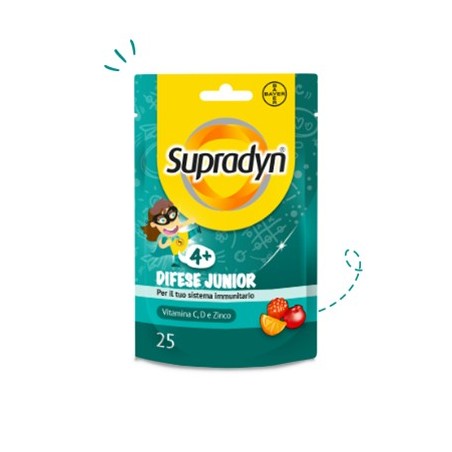 Supradyn Difese Junior 25 Caramelle Gommose