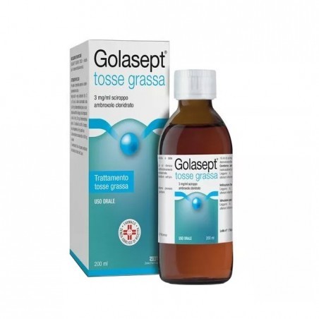 Golasept sciroppo mucolitico per tosse grassa 200ml