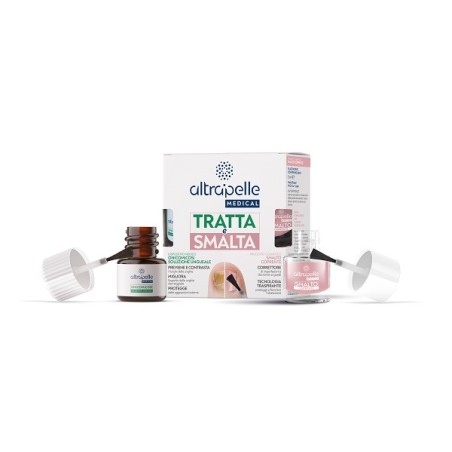  Altrapelle Tratta E Smalta Soluzione Ungueale 7 Ml + Smalto 5 Ml