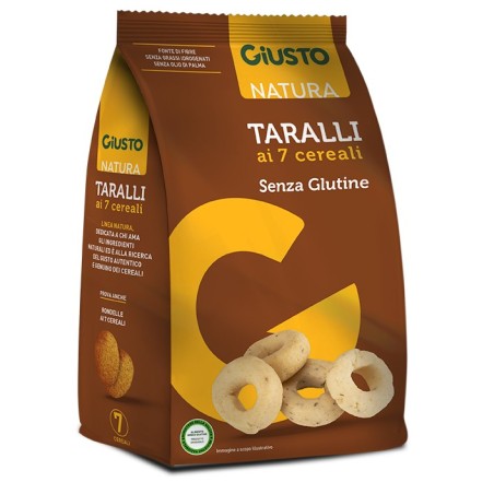 Farmafood Giusto Senza Glutine Taralli 7 Cereali 175 G