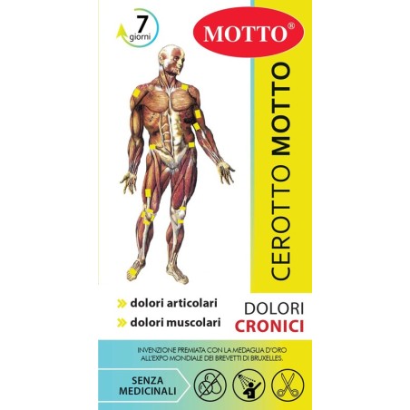 Cerotto Motto Analgesico Da Ritagliare 5 X 15 Cm 2 Pezzi