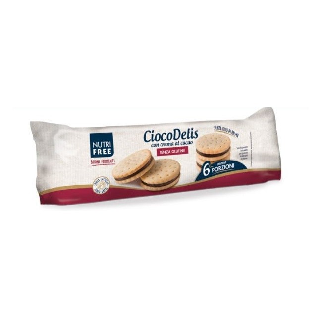 Nutrifree Ciocodelis Biscotti senza glutine 168 G