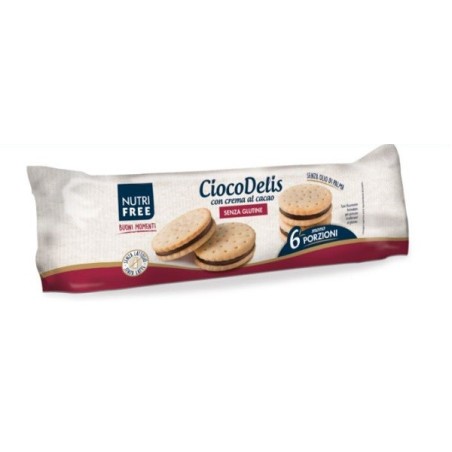 Nutrifree Ciocodelis Biscotti senza glutine 168 G