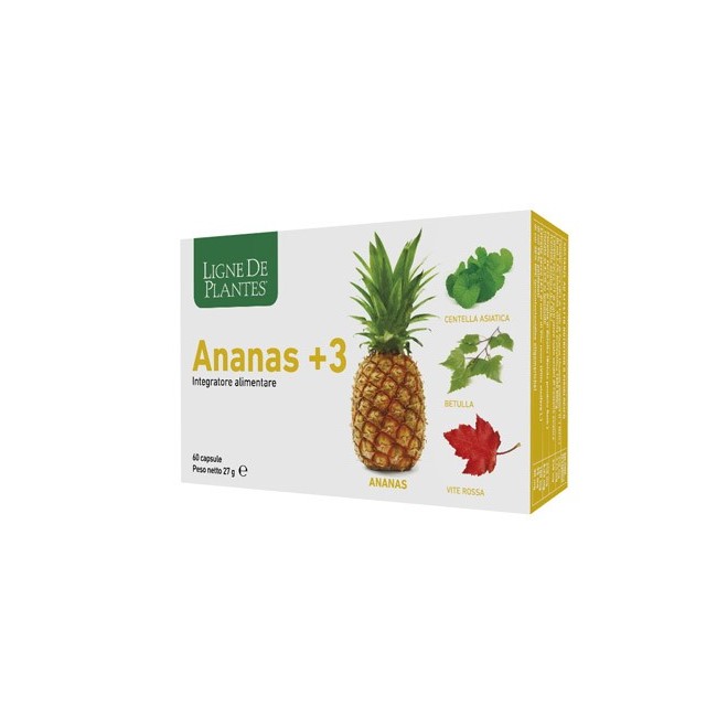 Natura Service Ananas +3 integratore 60 Capsule