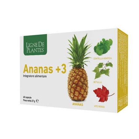 Natura Service Ananas +3 integratore 60 Capsule