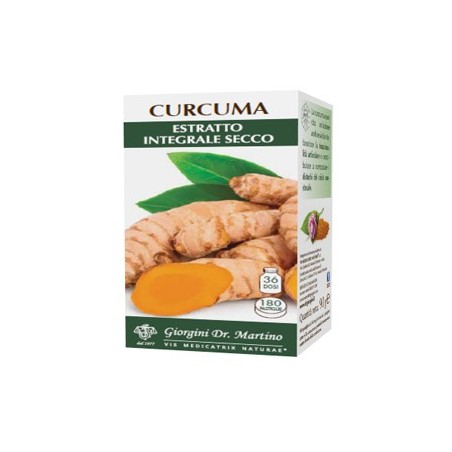 Dr Giorgini Ser-vis Curcuma Estratto Integrale Secco 180 Pastiglie