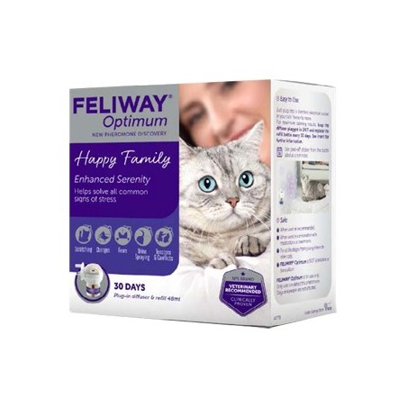 Ceva Salute Animale Feliway Optimum Diffusore + Ricarica Da 48 Ml