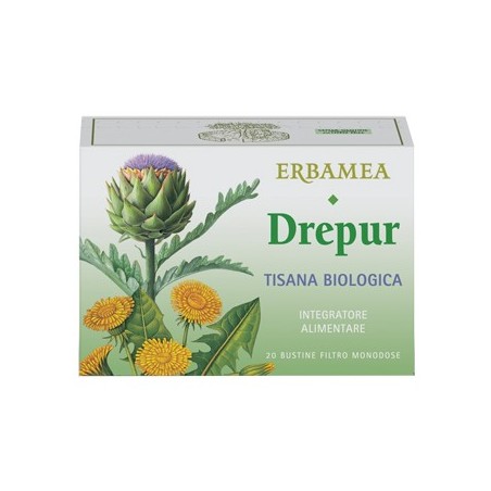 Erbamea Drepur Tisana Bio Integratore 20 bustine