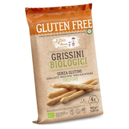 Pane di Anna Grissini Bio Senza Glutine 160 gr