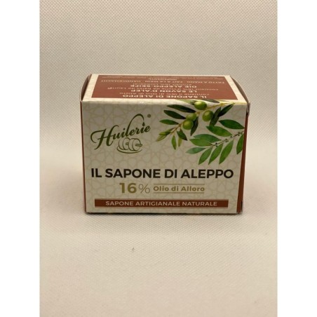 Huilerie Il Sapone D'aleppo 16% Panetto 200 G