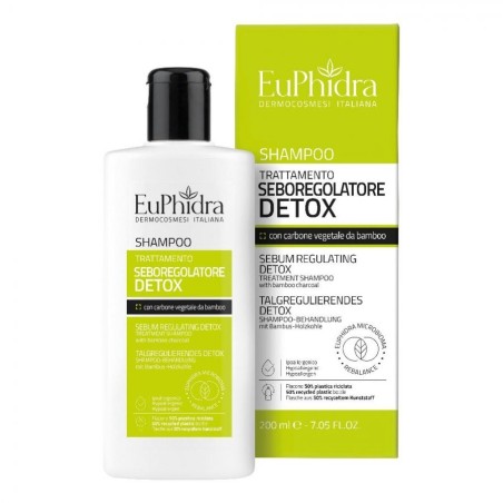 Euphidra Shampoo Seboregolatore Detox 200 ml