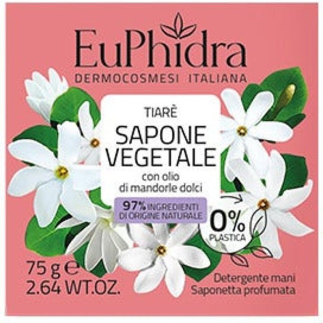 Euphidra Saponetta Vegetale Profumata Tiarè 75 gr