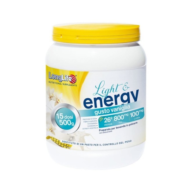 Phoenix Longlife Light & Energy Vaniglia integratore polvere 500 G