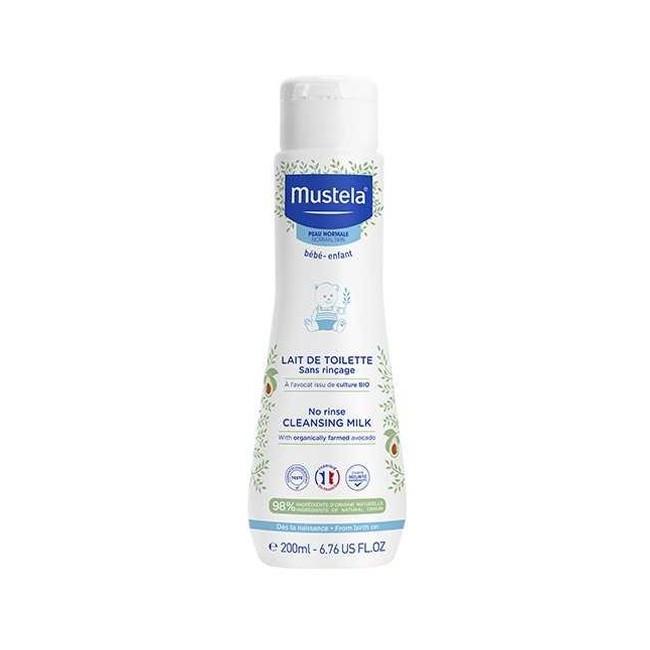 Mustela Latte di Toilette Viso e Sederino 200 ml