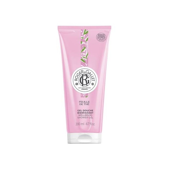 Roger & Gallet Gel Doccia foglie di tè 200 ml