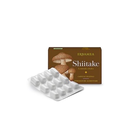 Erbamea Shitake Integratore 24 capsule vegetali