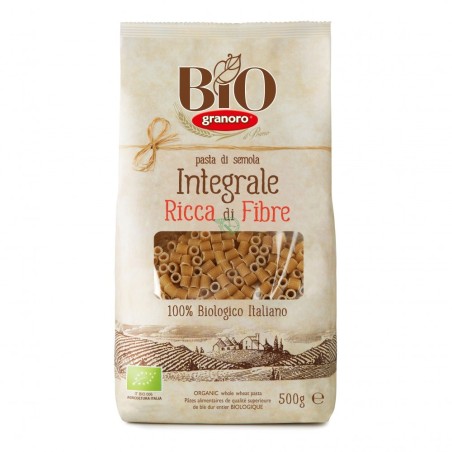 Granoro Ditalini Rigati Biologici Integrali 500 G