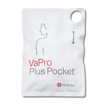 Vapro plus pocket no touch Catetere intermittente con sacca ch 12 30 pezzi