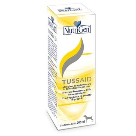 Nutrigen Tussaid Sciroppo per vie respiratorie cani 200ml