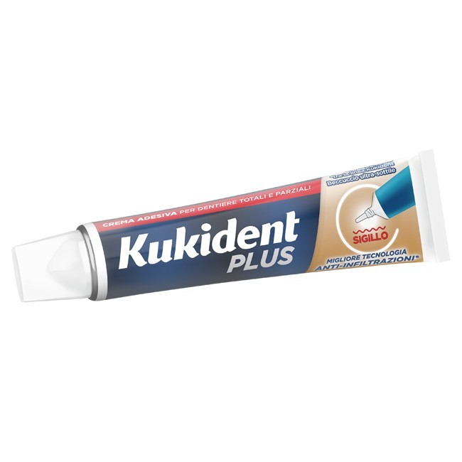 Kukident plus sigillo crema adesiva dentiere 40 grammi