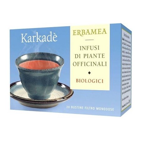 Erbamea Infuso di Karkadè 20 Bustine Filtro