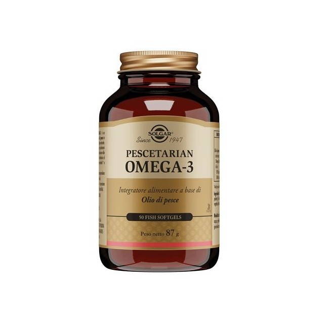 Solgar Pescetarian Omega 3 integratore 50 Perle Soft