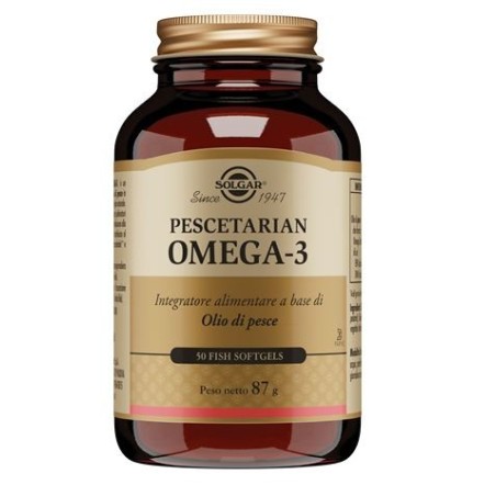 Solgar Pescetarian Omega 3 integratore 50 Perle Soft