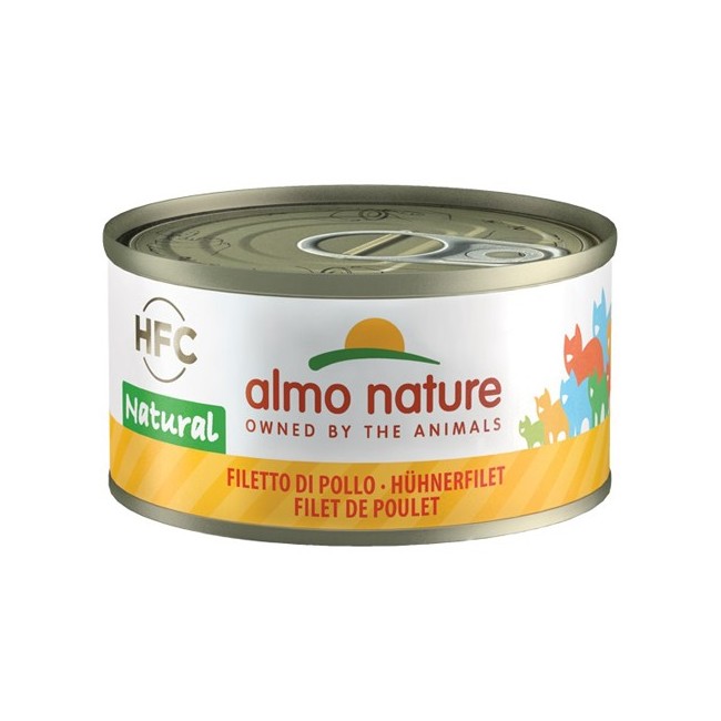 Almo Nature Cat Filetto Pollo alimento per gatti 70 G