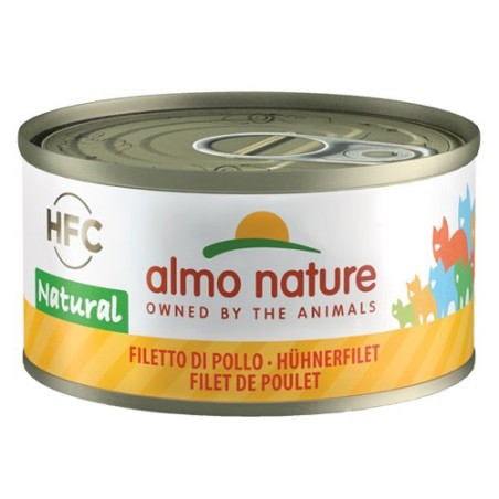 Almo Nature Cat Filetto Pollo alimento per gatti 70 G