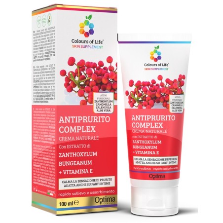 Optima Naturals Colours Of Life Antiprurito Complex Crema 100 Ml