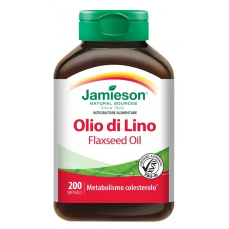 Erbavita oli uso alimentare olio di lino integratore alimentare 100ml