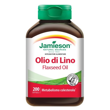 Biovita Jamieson Olio Di Lino integratore 200 Softgel