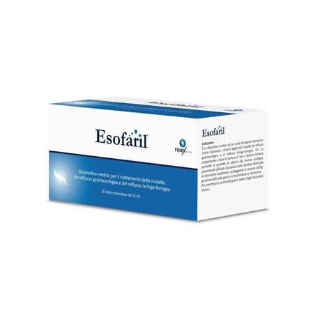 Fenix pharma Esofaril 20 stick 15ml per il reflusso gastrico