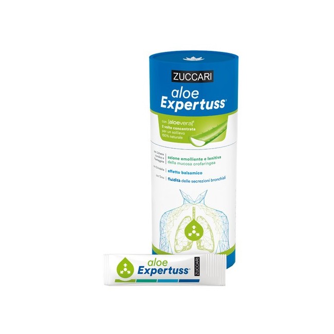 Zuccari Aloe expert tuss 12 x 10 ml bustine