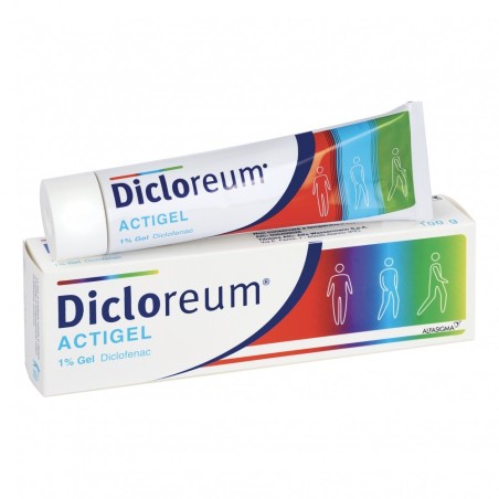 Dicloreum Actigel Gel 50g 1%