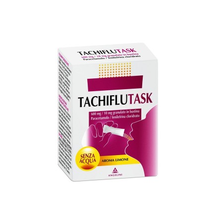 Angelini Tachiflutask 10 bustine 600mg+10mg