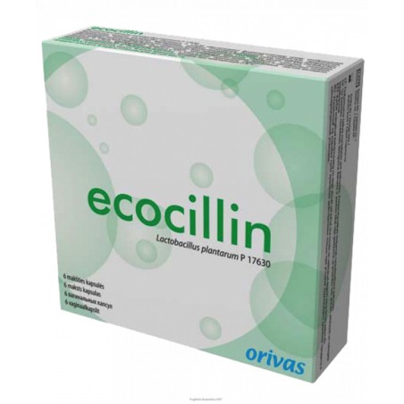 Ecocillin 6 capsule vaginali molli 100.000.000 UFC