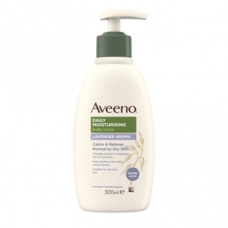 Aveeno Crema Idratante Corpo Aroma Lavanda 300mL