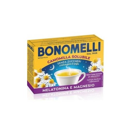 Bonomelli camomilla melatonina e magnesio 16 x 45 gr