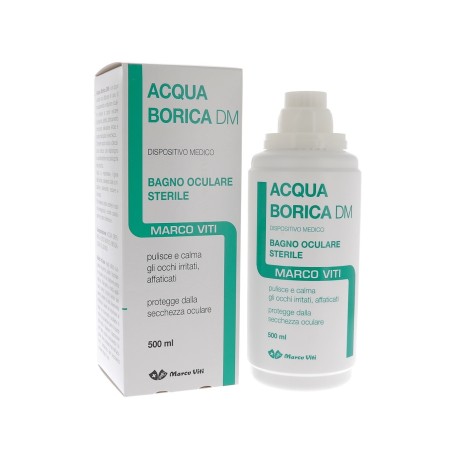 Marco viti acqua borica sterile bagno oculare 500 ml