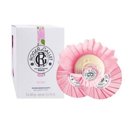 Roger&Gallet Saponette Rose Confezione da 3 pezzi